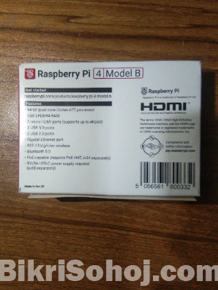 Raspberry pi (4model B)